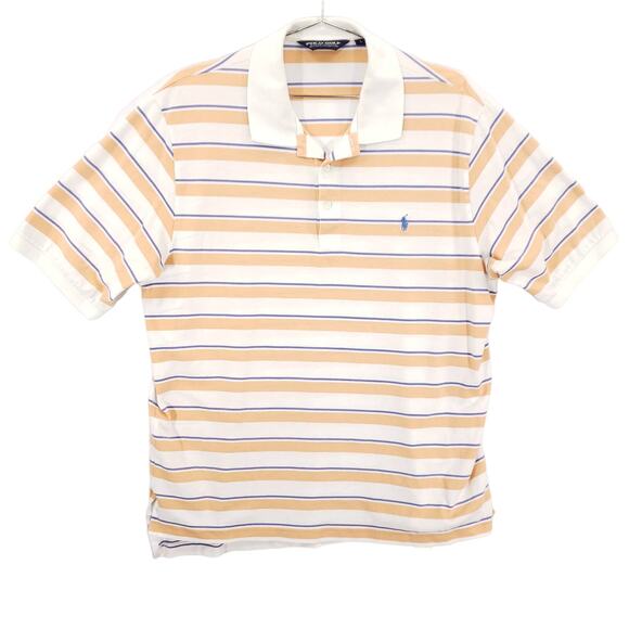 Ralph Lauren Other - Ralph Lauren Golf Polo Mens Large Multicolor Striped Athletic Blue Pony Pullover